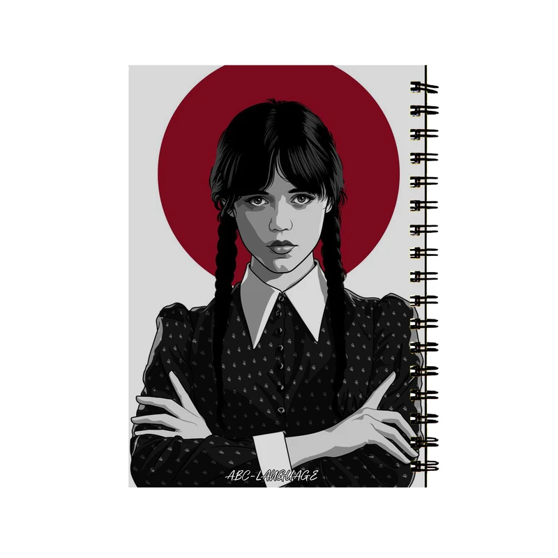 دفتر زبان 50 برگ طرح سریال ونزدی کد 082