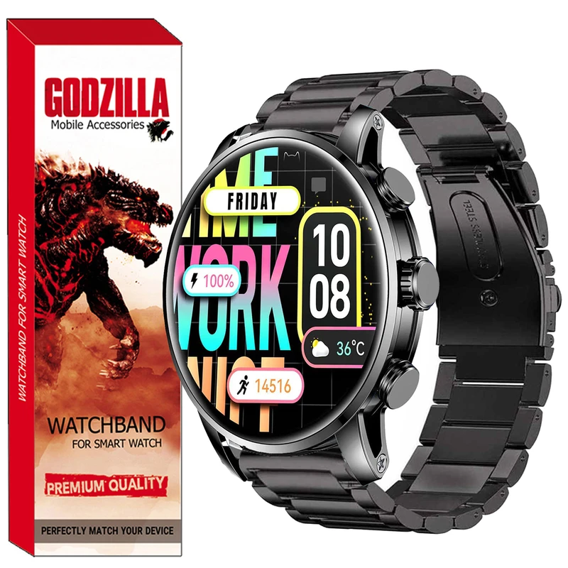 بند گودزیلا مدل 3BID مناسب برای ساعت هوشمند کیسلکت KR2