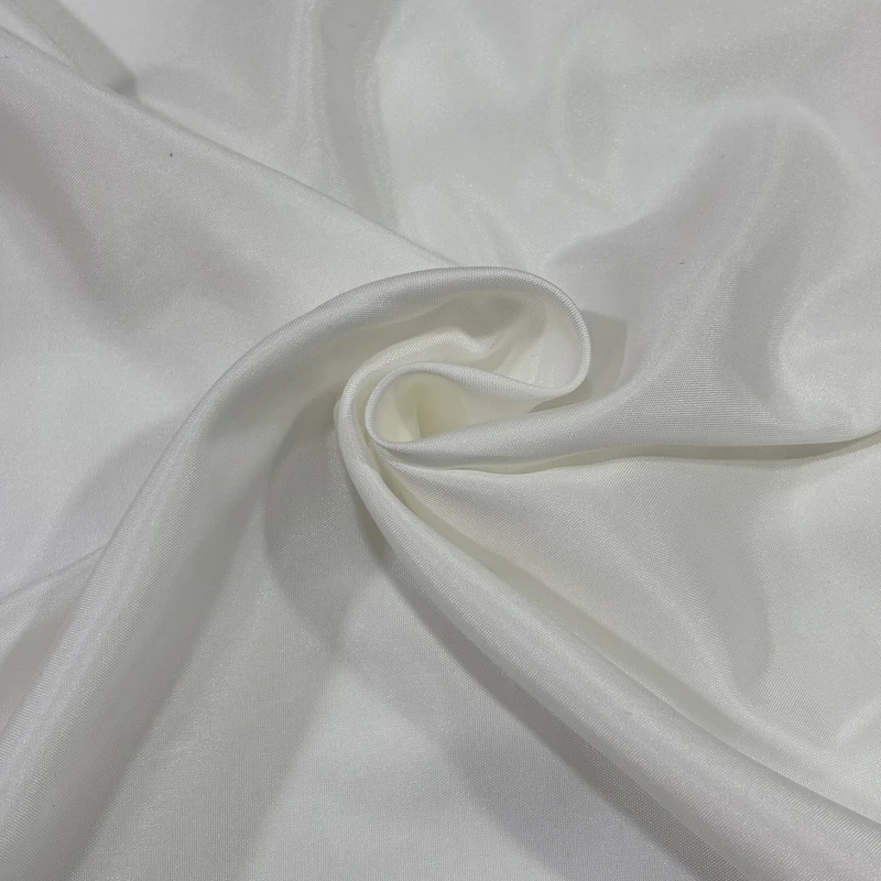 پارچه پرده عرض 3 متر مدل والا طرح آستر فلامنت تابیده رنگ سفید