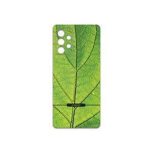 MAHOOT Leaf-Texture Cover Sticker for Samsung Galaxy A52s 5G