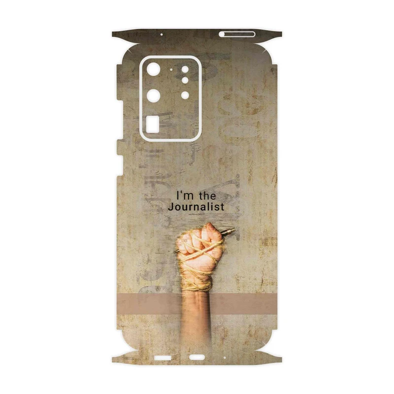 برچسب پوششی ماهوت مدل Journalist-FullSkin مناسب برای گوشی موبایل سامسونگ Galaxy S20 Ultra