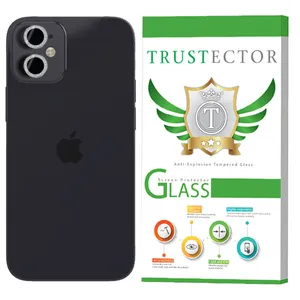 محافظ لنز دوربین تراستکتور مدل SWAROVSKI مناسب برای گوشی موبایل اپل Iphone 12 mini