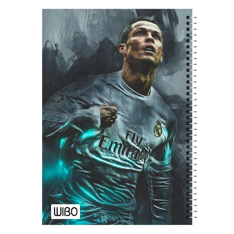 دفتر مشق 100 برگ ویبو مدل رونالدو کد W1161