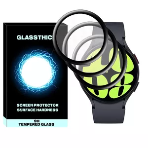 محافظ صفحه نمایش نانو گلستیک مدل Pmma-GL مناسب برای ساعت هوشمند سامسونگ Galaxy Watch 6 44mm بسته سه عددی
