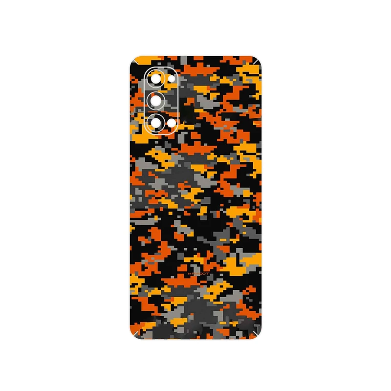 برچسب پوششی ماهوت مدل Army_Autumn_Pixel مناسب برای گوشی موبایل اپو Reno4 Pro 5G