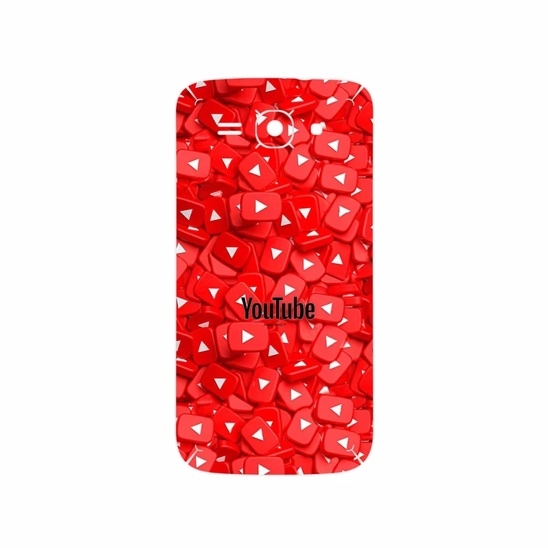 برچسب پوششی ماهوت مدل Youtube مناسب برای گوشی موبایل هوآوی Ascend Y520