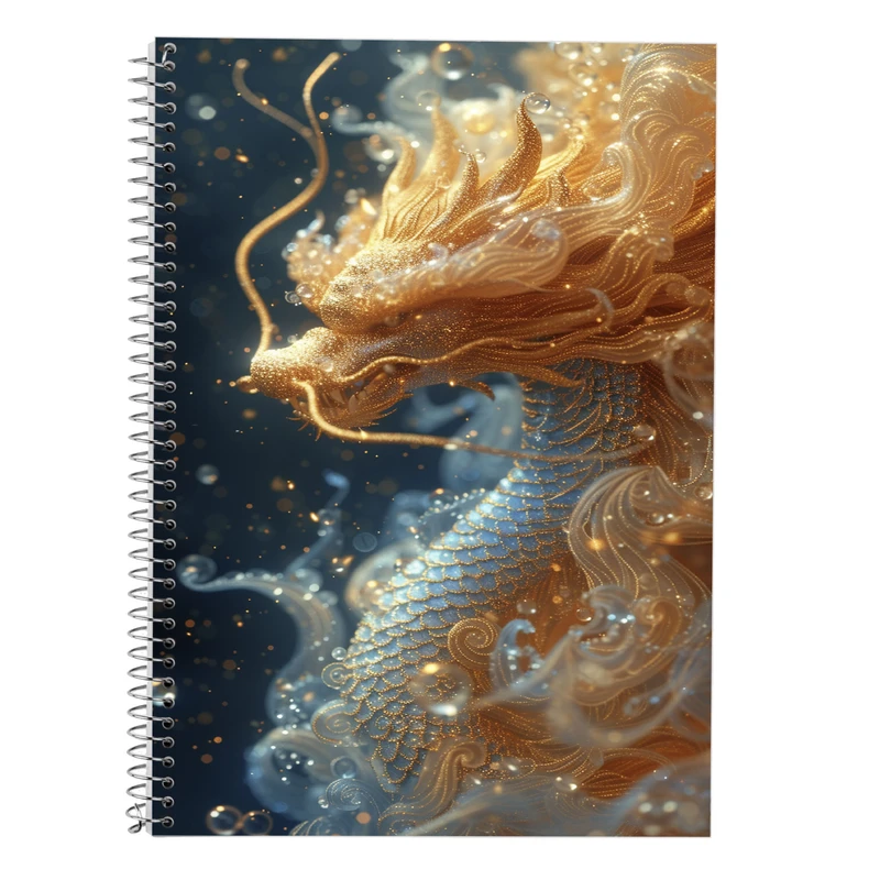 دفتر زبان 50 برگ مدوپد مدل دو خط طرح فانتزی کد DF14496