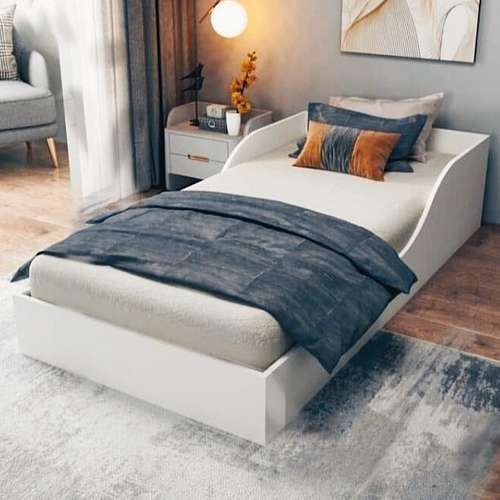 تخت خواب یکنفره مدل B20 سایز 90×200 سانتی متر