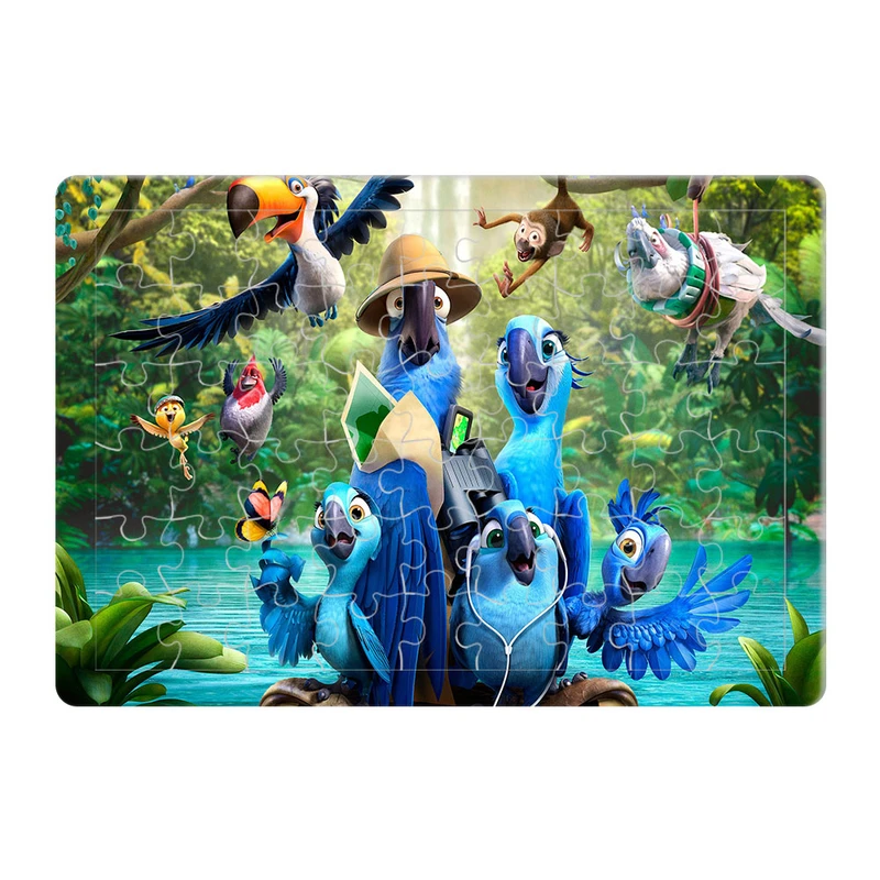 پازل 54 تکه هومرو مدل PL328 طرح انیمیشن ریو