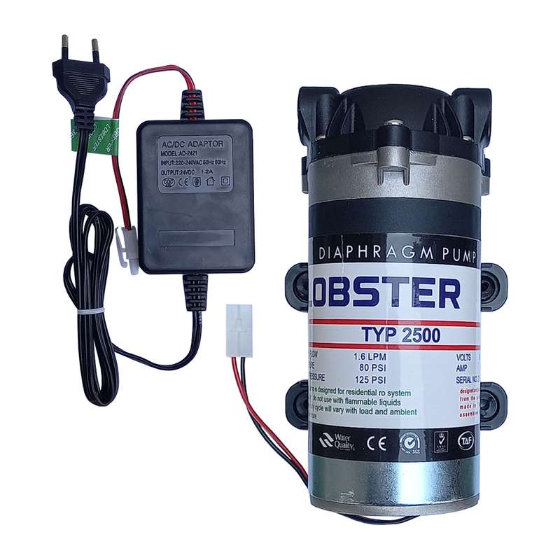 پمپ تصفیه آب لابستر مدل 2500 TYP به همراه ترانس