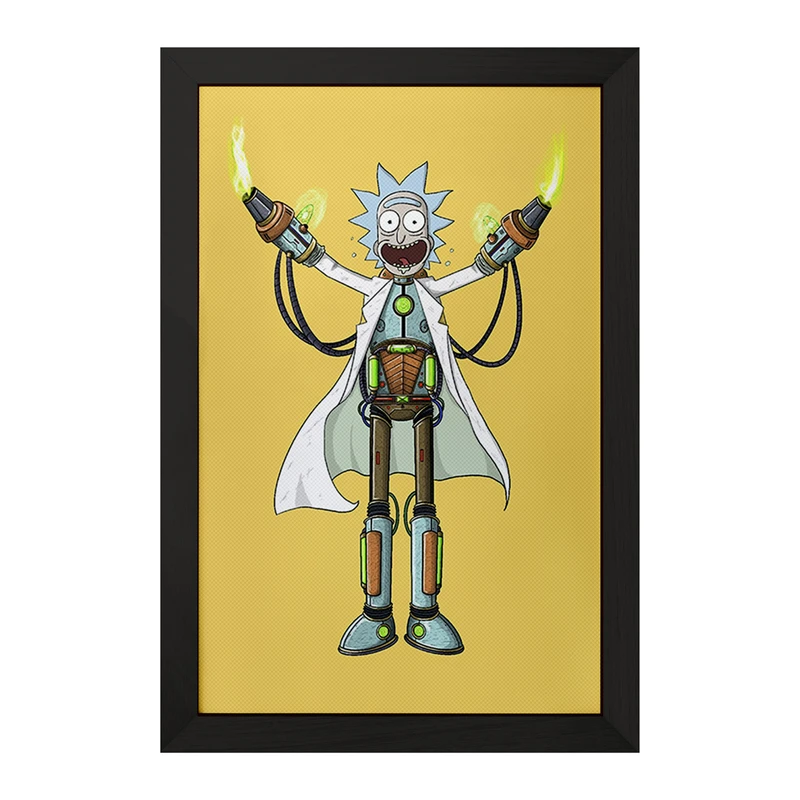 تابلو خندالو مدل ریک و مورتی (Rick and Morty) کد F404