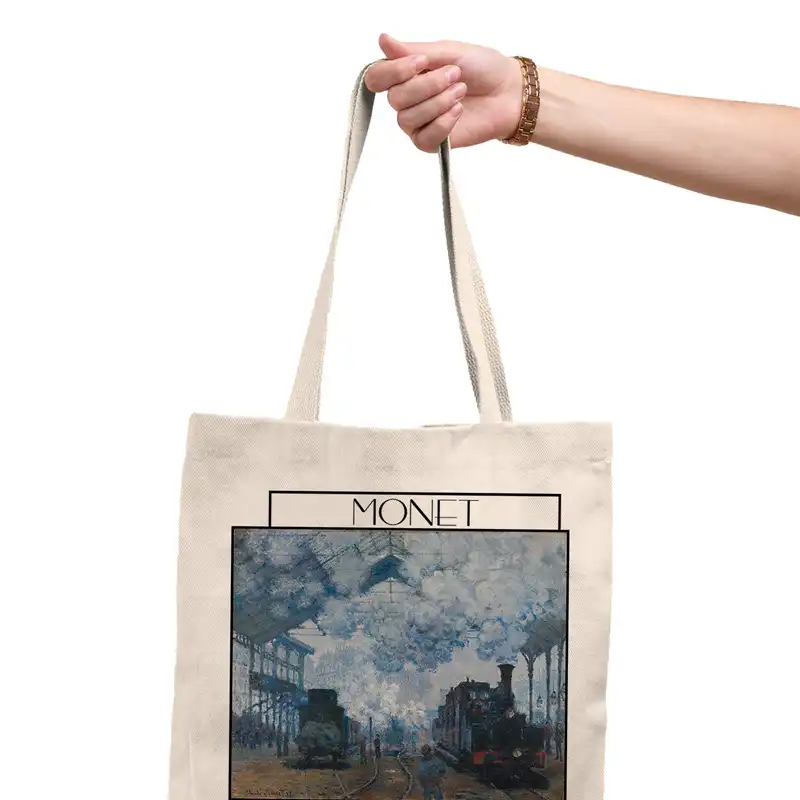 ساک خرید ترمه طراحان ایده مدل ورود قطار از مونه کد 0201 - S