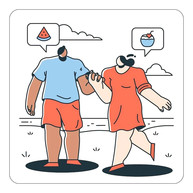 مگنت کاکتی طرح عاشقانه مدل mp36945