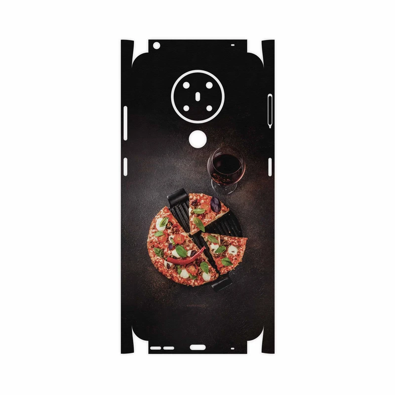 برچسب پوششی ماهوت مدل Pizza-FullSkin مناسب برای گوشی موبایل نوکیا 5.3