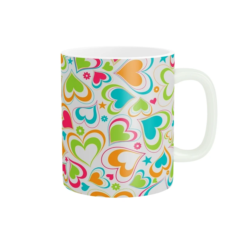 ماگ پاد آفرین مدل قلبی کد DKC981