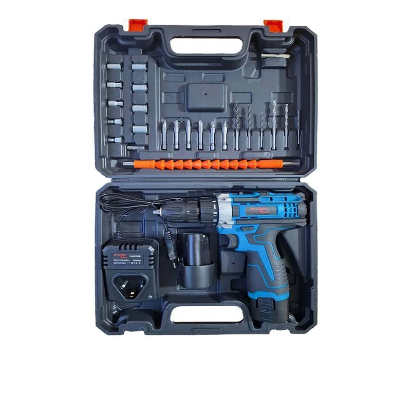مجموعه 28 عددی دریل پیچ گوشتی شارژی 12 ولت آمازون مدل DV18V NEW
