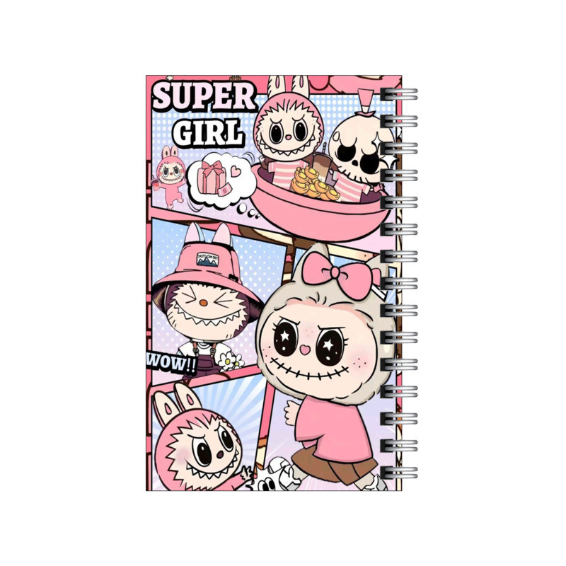 دفترچه یادداشت 50 برگ طرح عروسکی لبوبو مدل to do list کد 2633788