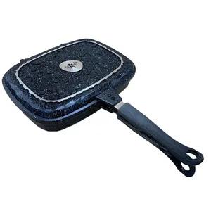 تابه دوطرفه گرانیتی لایف اسمایل مدل ST2-32 سایز 32