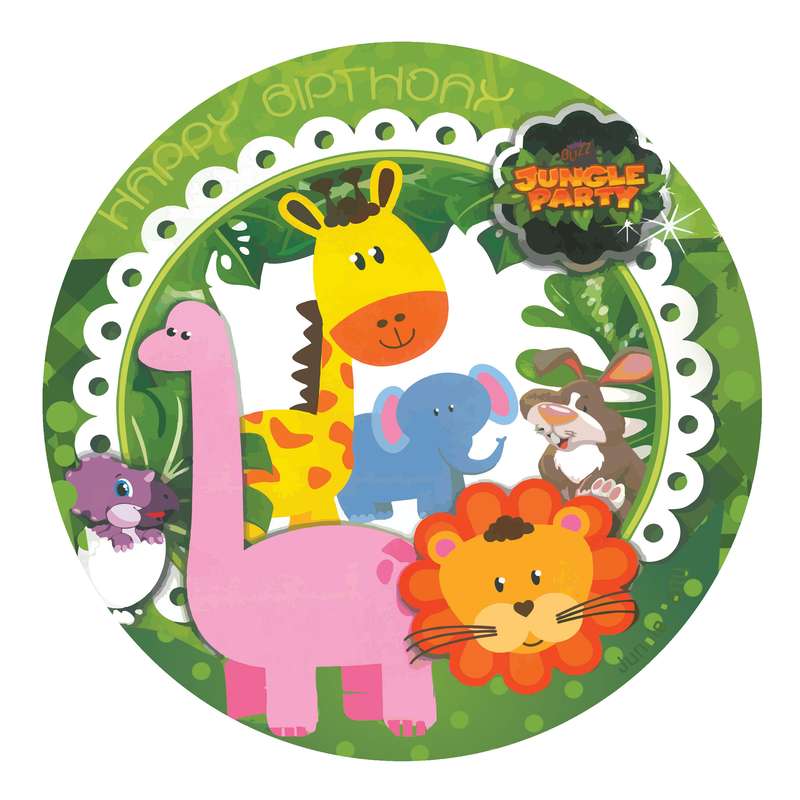 بنر تم تولد طرح حیوانات جنگل کد B-SED_3384