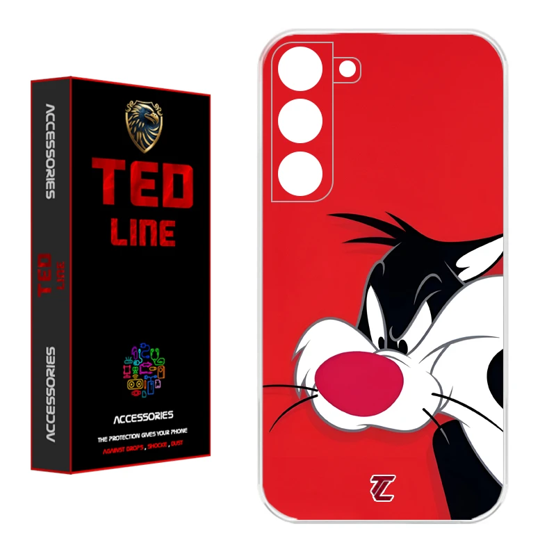 کاور تدلاین طرح کارتون سیلوستر کد 1221 مناسب برای گوشی موبایل سامسونگ Galaxy S21 FE