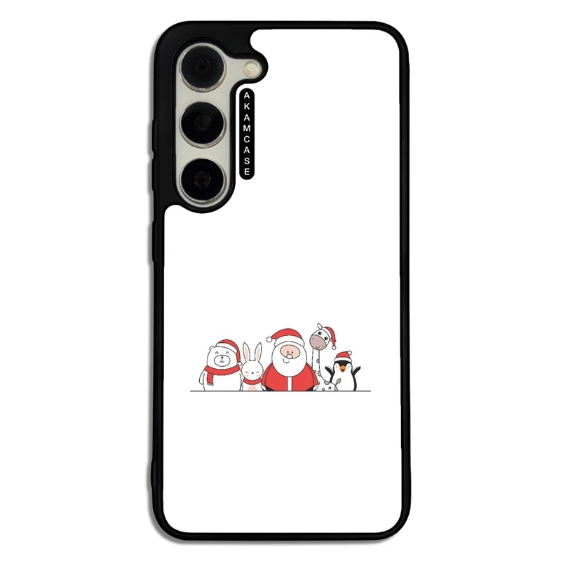 کاور آکام مدل AMC-WSGS23-CHRISTMAS-12 مناسب برای گوشی موبایل سامسونگ Galaxy S23