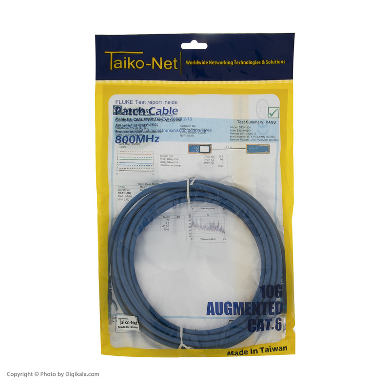 کابل شبکه CAT6 تایکو نت مدل DXT-1800 2