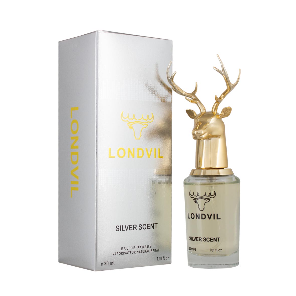 ادو پرفیوم مردانه لاندویل مدل silver scent حجم 30 میلی لیتر