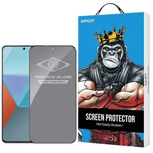 Epicoy Privacy Glass Screen Protector For Xiaomi Redmi Note 13 Pro 4G/5G /Note 13 4G/5G /Note 13R Pro
