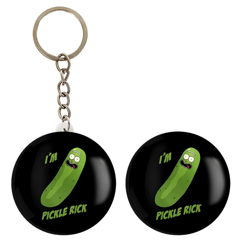 پیکسل خندالو مدل انیمیشن ریک و مورتی Rick and Mort کد 26594 به همراه جاکلیدی