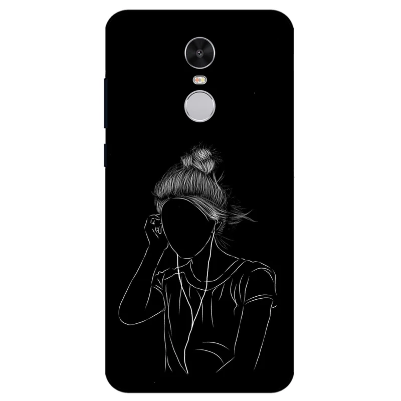 کاور مگافون طرح مینیمال مدل 1858 مناسب برای گوشی موبایل شیائومی Redmi Note 4  