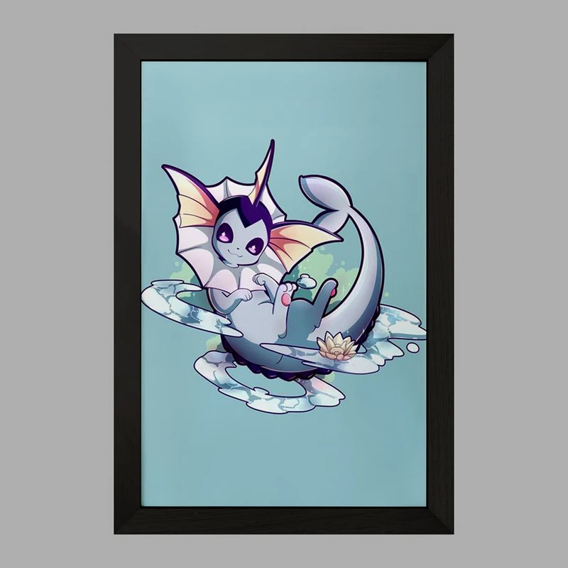 تابلو خندالو مدل دوش انیمه پوکمون  کد 17391