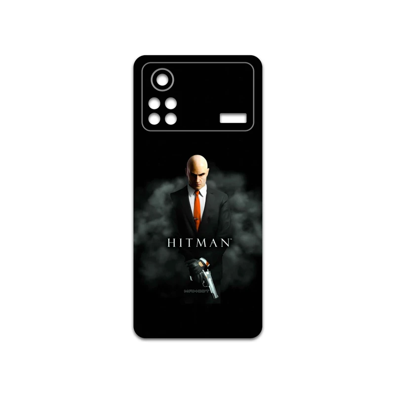 برچسب پوششی ماهوت مدل Hitman-Game مناسب برای گوشی موبایل شیائومی Poco X4 Pro 5G
