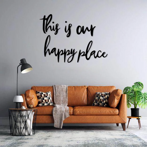 استیکر ماهوت طرح this is our happy place