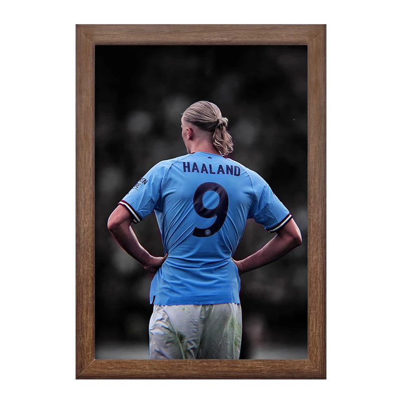 تابلو خندالو طرح ارلینگ هالند Erling Haaland کد 28612