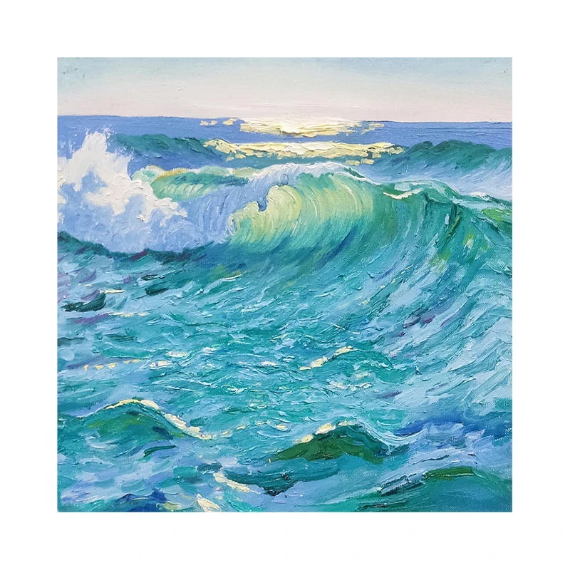 تابلو نقاشی رنگ روغن به سبک امپرسیونیسم کد G0287