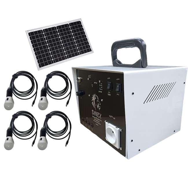 سیستم خورشیدی دینکس مدل DX-107 PLUS ظرفیت 1000 وات