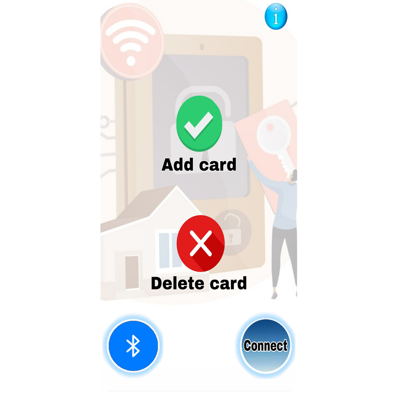گیرنده RFID درفون مدل کنترل ترددد آسانسوری کد 125