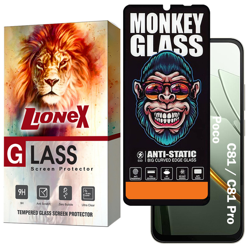 محافظ صفحه نمایش لایونکس مدل MONL مناسب برای گوشی موبایل شیائومی Poco C81 / C81 Pro