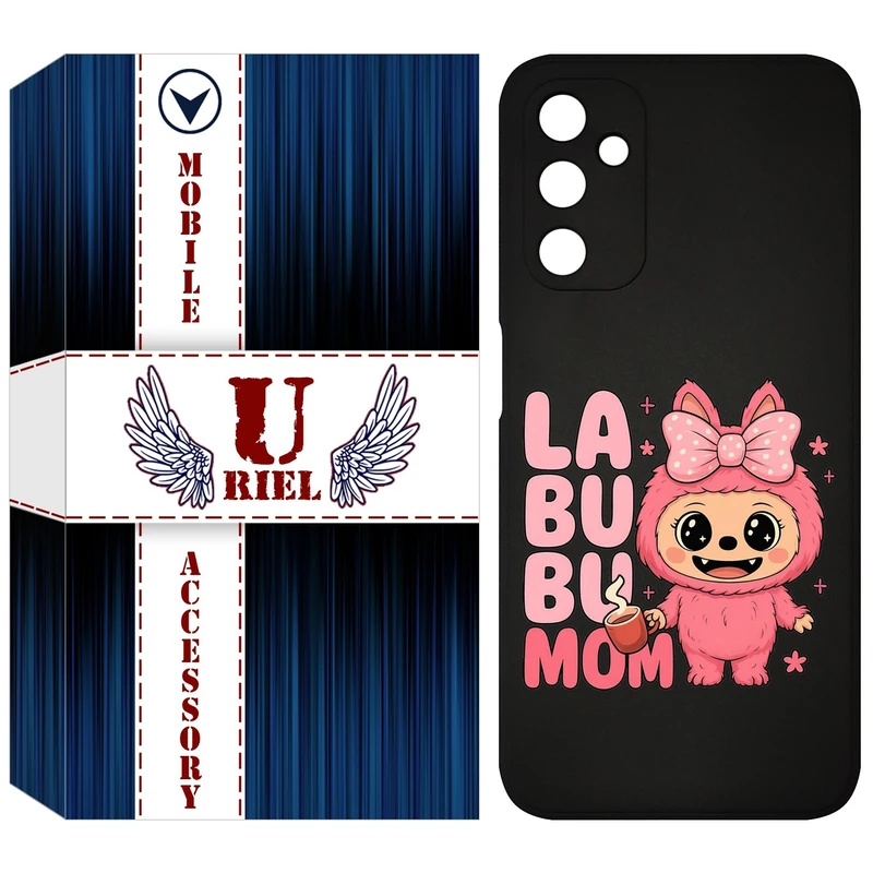 کاور یوریل مدل KSH کد 136 طرح عروسک لبوبو مناسب برای گوشی موبایل سامسونگ Galaxy A14 4G / A14 5G