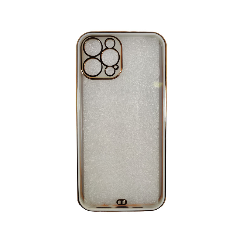 کاور مدل ژله ای دور رنگی مناسب برای گوشی موبایل اپل Iphone 12 promax