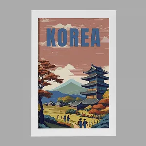 تابلو خندالو مدل کره (Korea) کد F6304