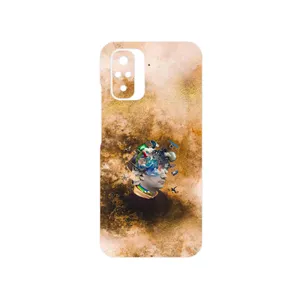 MAHOOT Collage of surreal Portrait of Men Cover Sticker for Xiaomi Redmi Note 10