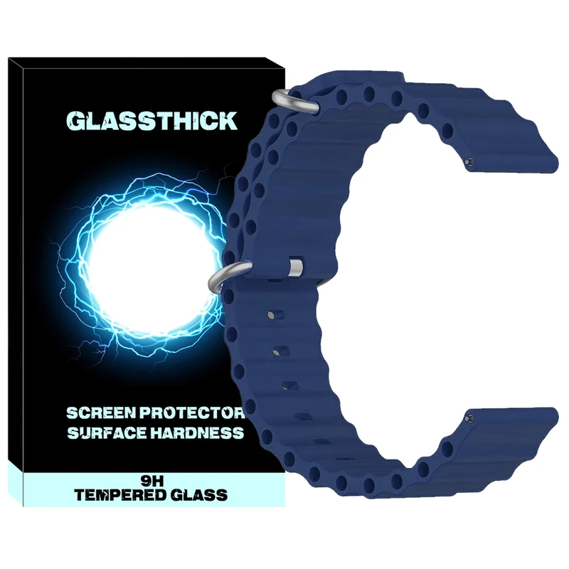 بند گلستیک مدل Ocean مناسب برای ساعت هوشمند امازفیت GTS 1 / GTS 2 / GTS 2 mini / GTS 2e / GTS 3 / GTS 4 / GTS 4 mini