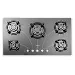 اجاق گاز صفحه‌ای پنج شعله استیل البرز مدل G5958