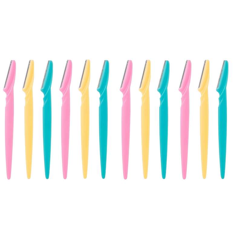 تیغ اصلاح ابرو مدل 007 مجموعه 12 عددی