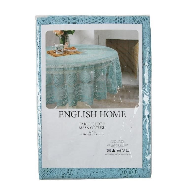 رومیزی انگلیش هوم مدل Circle Vinil سایز 178x178 سانتی‌متر