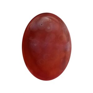 سنگ زینتی عقیق مدل نگین بیضی کد agh25