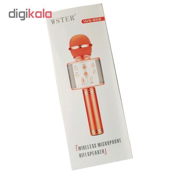 میکروفون اسپیکر وستر مدل WS-858 کد 3001378