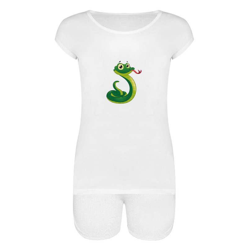 ست تی شرت و شلوارک زنانه مدل TSHSH01-61