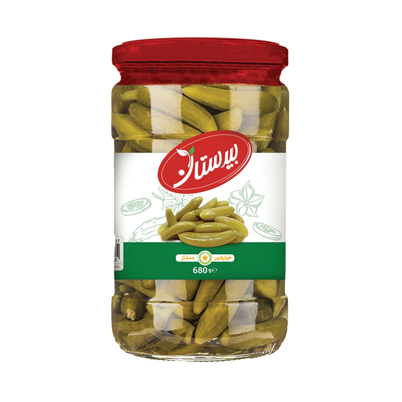 خیارشور ممتاز بیدستان - 680 گرم